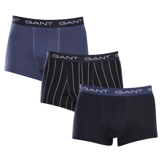 3PACK Boxershorts til mænd Gant flerfarvet (902343033-433)