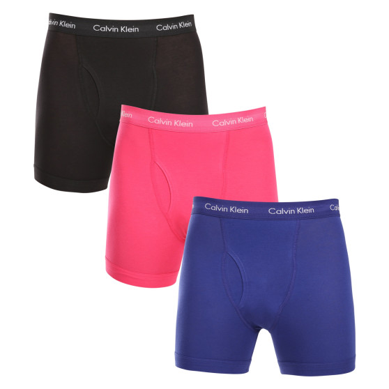 3PACK Boxershorts til mænd Calvin Klein flerfarvet (NB2616A-NLT)