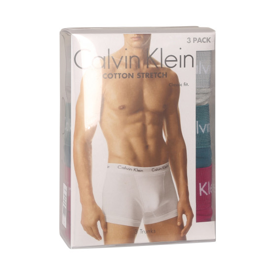 3PACK Boxershorts til mænd Calvin Klein flerfarvet (U2662G-MXA)