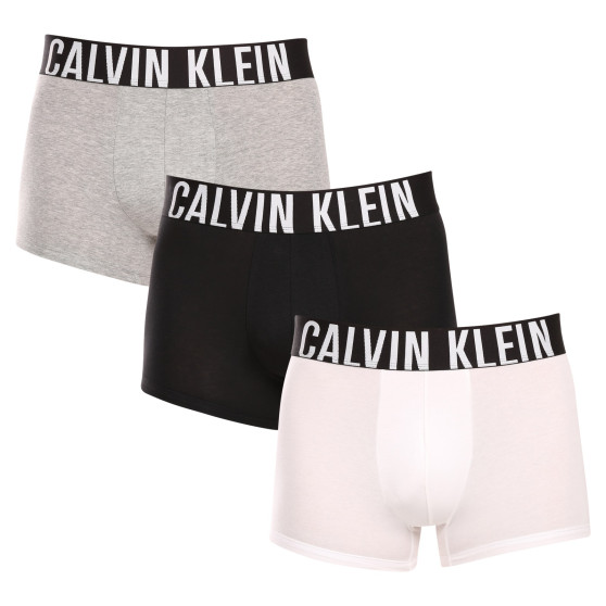 3PACK Boxershorts til mænd Calvin Klein flerfarvet (NB3608A-MPI)