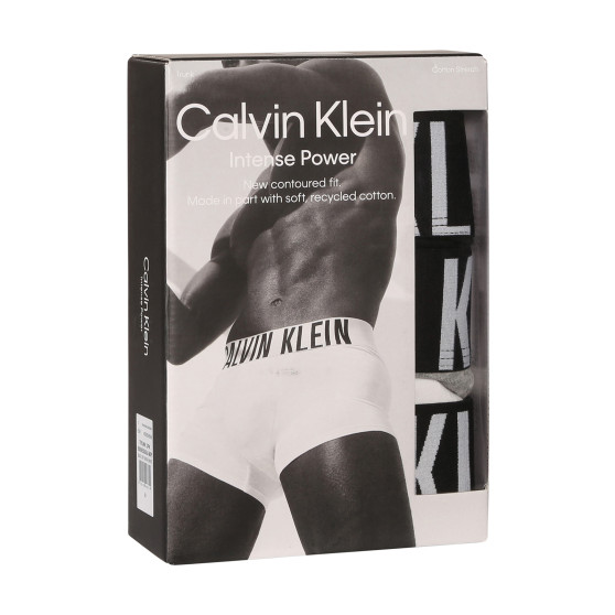 3PACK Boxershorts til mænd Calvin Klein flerfarvet (NB3608A-MPI)