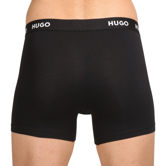 3PACK Boxershorts til mænd HUGO flerfarvet (50503079 972)