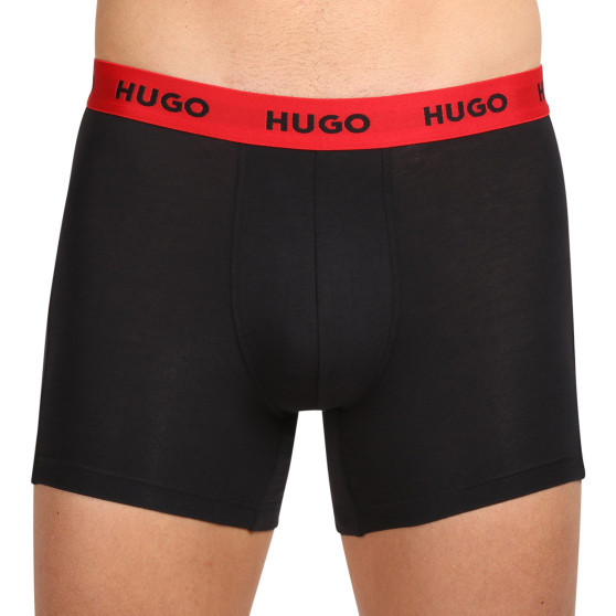 3PACK Boxershorts til mænd HUGO flerfarvet (50503079 972)