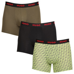 3PACK Boxershorts til mænd HUGO flerfarvet (50510192 321)