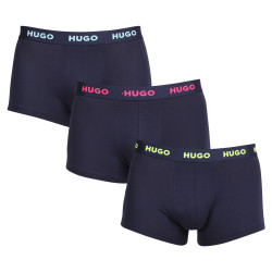 3PACK Boxershorts til mænd HUGO flerfarvet (50469766 414)