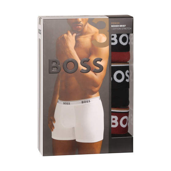 3PACK Boxershorts til mænd BOSS flerfarvet (50514926 969)