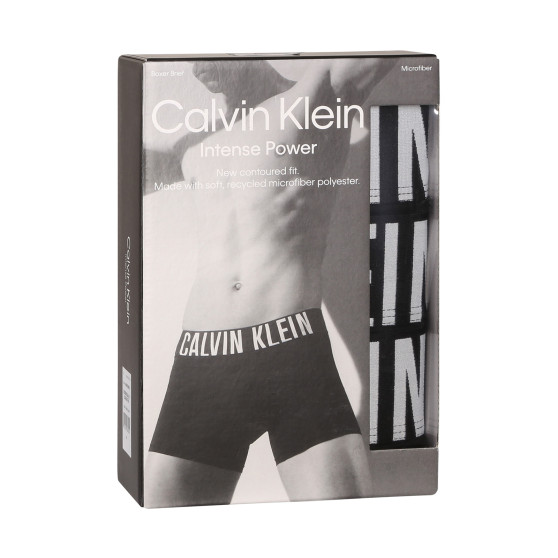 3PACK Boxershorts til mænd Calvin Klein sort (NB3612A-UB1)