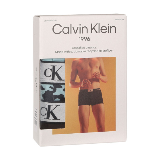 3PACK Boxershorts til mænd Calvin Klein flerfarvet (NB3532E-OFO)