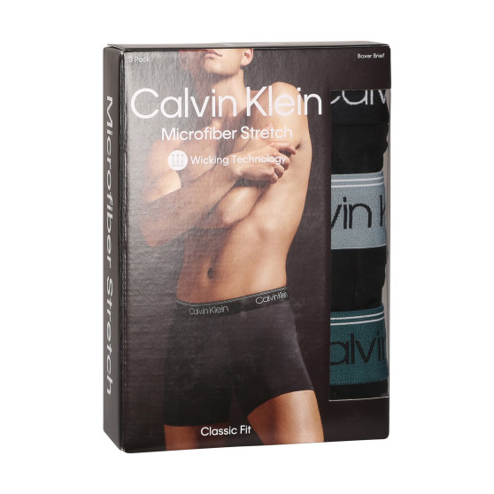 3PACK Boxershorts til mænd Calvin Klein sort (NB2570A-N2L)