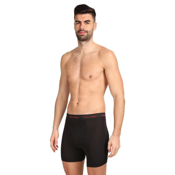 3PACK Boxershorts til mænd Calvin Klein sort (NB2616A-NC1)