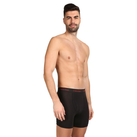 3PACK Boxershorts til mænd Calvin Klein sort (NB2616A-NC1)