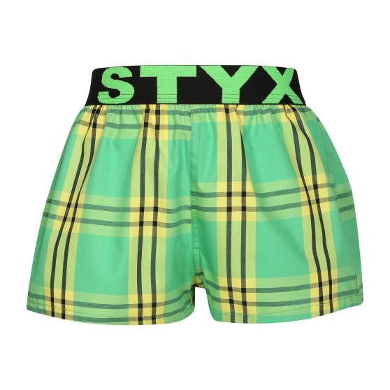 10PACK Børneshorts Styx sport elastik flerfarvet (10BJ111234567890)