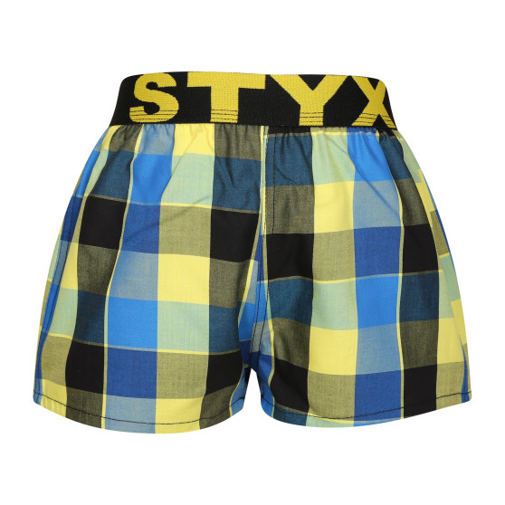 10PACK Børneshorts Styx sport elastik flerfarvet (10BJ111234567890)