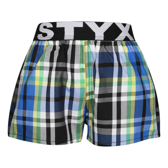 10PACK Børneshorts Styx sport elastik flerfarvet (10BJ111234567890)