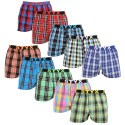 10PACK Boxershorts til mænd Styx sportsgummi (10B102130)