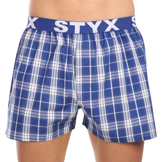 10PACK Boxershorts til mænd Styx sportsgummi (10B102130)