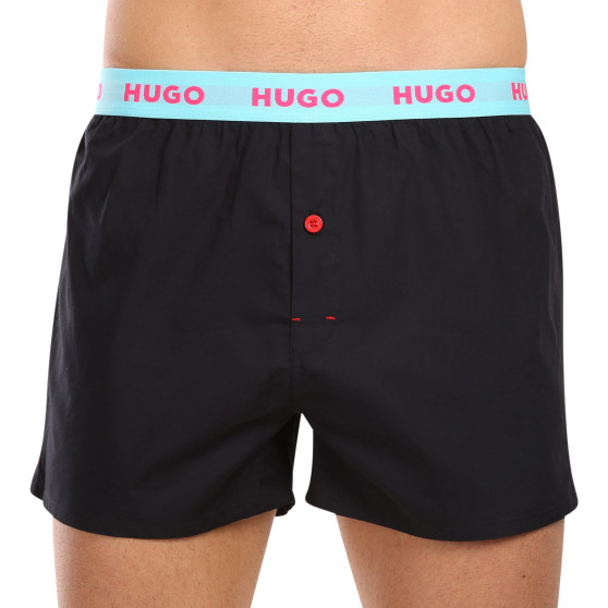 3PACK Boxershorts til mænd HUGO sort (50510216 005)