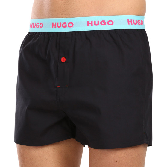 3PACK Boxershorts til mænd HUGO sort (50510216 005)