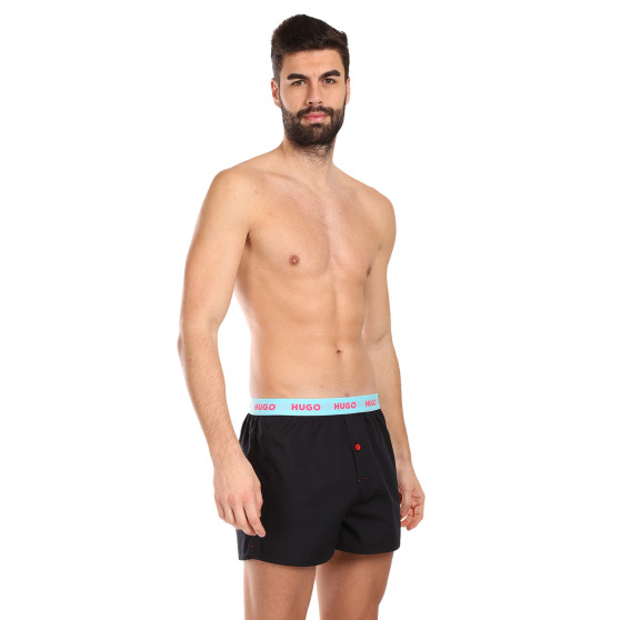 3PACK Boxershorts til mænd HUGO sort (50510216 005)