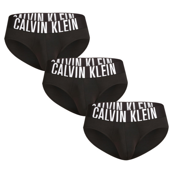 3PACK Trusser til mænd Calvin Klein sort (NB3610A-UB1)