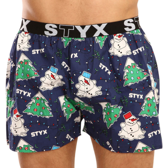 5PACK Boxershorts til mænd Styx art sports gummi flerfarvet (5B1280814)