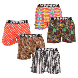 5PACK Boxershorts til mænd Represent exclusive Mike (R3M-BOX-073334414345)