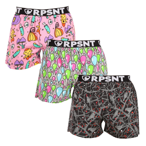 3PACK Boxershorts til mænd Represent exclusive Mike (R3M-BOX-073279)