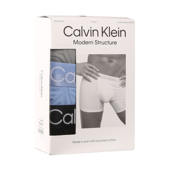 3PACK Boxershorts til mænd Calvin Klein flerfarvet (NB2971A-MCA)