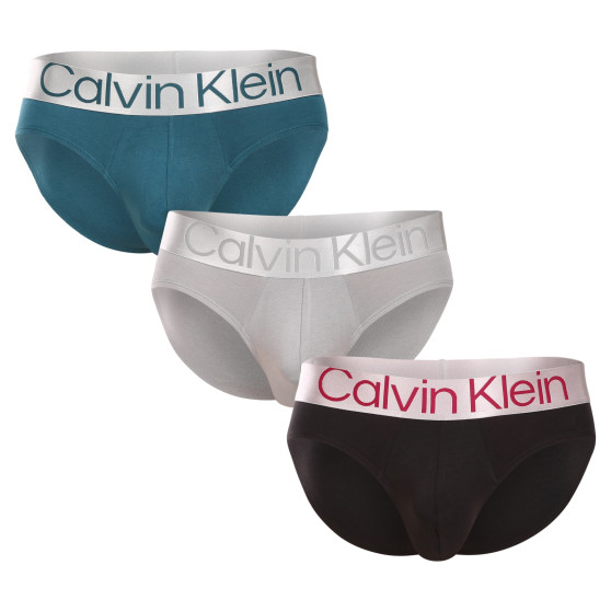 3PACK Trusser til mænd Calvin Klein flerfarvet (NB3129A-NA9)