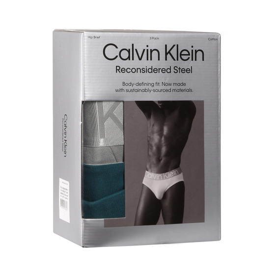 3PACK Trusser til mænd Calvin Klein flerfarvet (NB3129A-NA9)