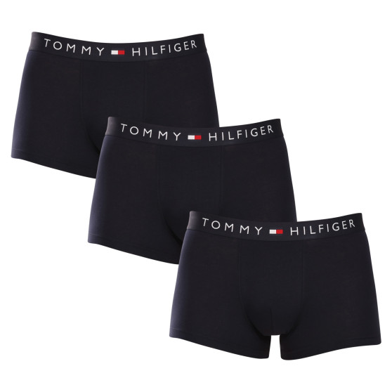 3PACK Boxershorts til mænd Tommy Hilfiger blå (UM0UM03180 0SY)