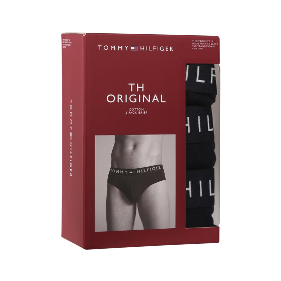 3PACK Trusser til mænd Tommy Hilfiger blå (UM0UM03182 0SY)