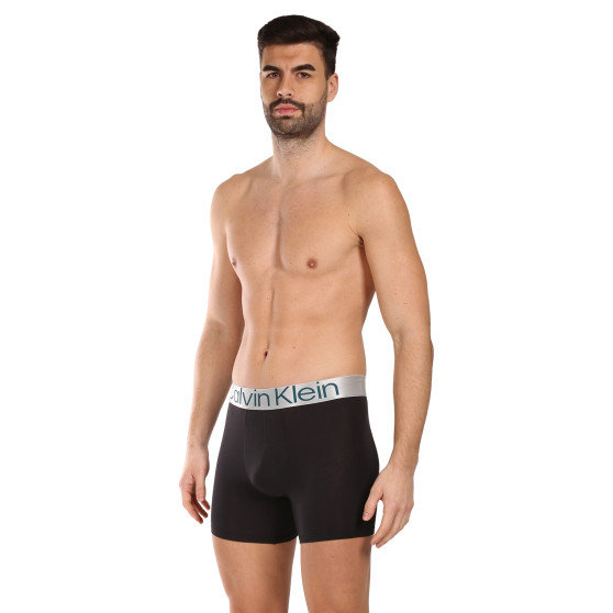 3PACK Boxershorts til mænd Calvin Klein sort (NB3131A-NC4)