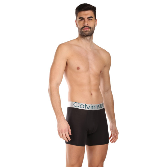 3PACK Boxershorts til mænd Calvin Klein sort (NB3131A-NC4)