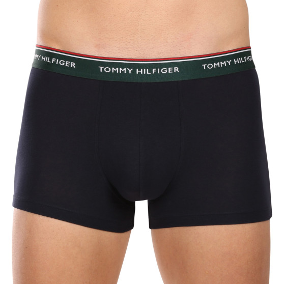 3PACK Boxershorts til mænd Tommy Hilfiger mørkeblå (UM0UM01642 0XW)