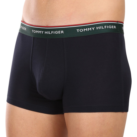 3PACK Boxershorts til mænd Tommy Hilfiger mørkeblå (UM0UM01642 0XW)