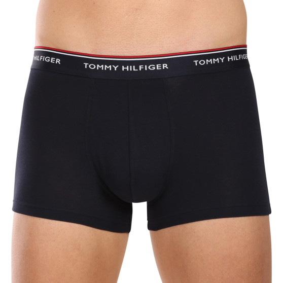 3PACK Boxershorts til mænd Tommy Hilfiger mørkeblå (UM0UM01642 0XW)