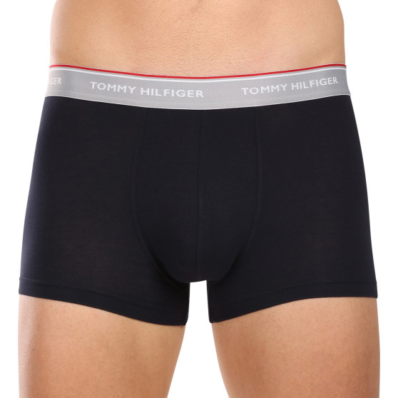 3PACK Boxershorts til mænd Tommy Hilfiger mørkeblå (UM0UM01642 0XW)