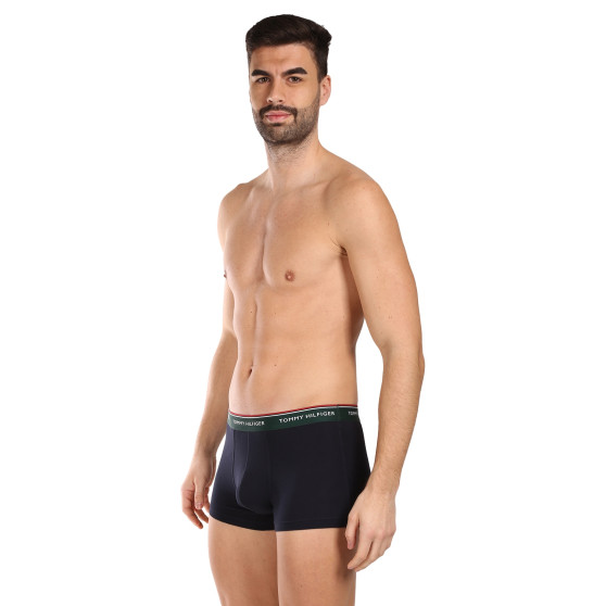 3PACK Boxershorts til mænd Tommy Hilfiger mørkeblå (UM0UM01642 0XW)