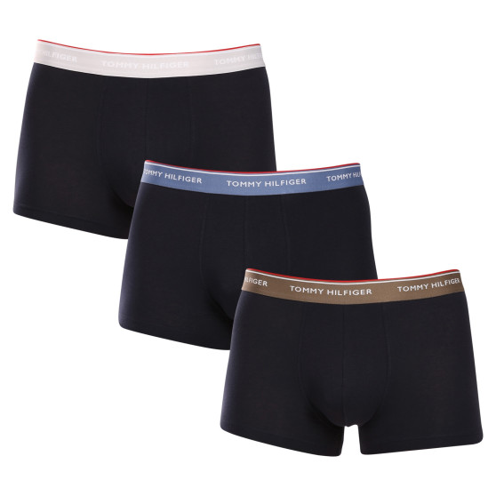 3PACK Boxershorts til mænd Tommy Hilfiger mørkeblå (UM0UM01642 0XX)