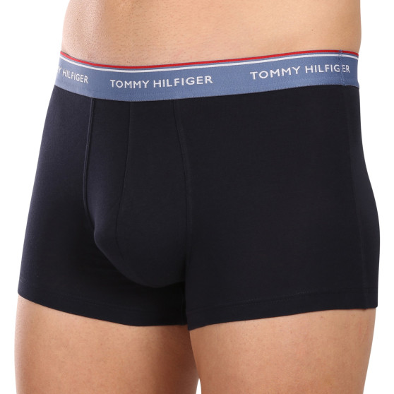 3PACK Boxershorts til mænd Tommy Hilfiger mørkeblå (UM0UM01642 0XX)