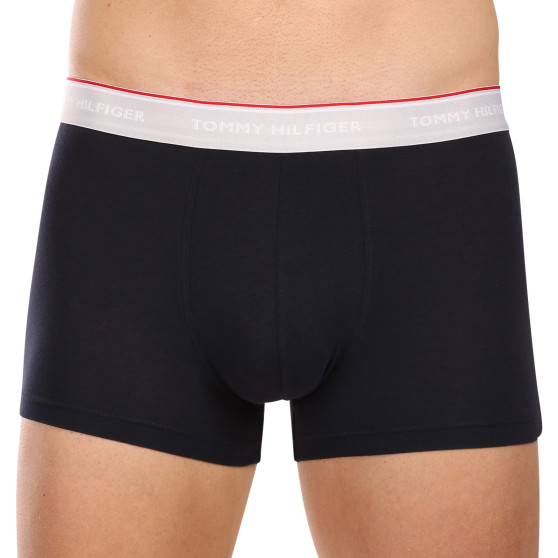 3PACK Boxershorts til mænd Tommy Hilfiger mørkeblå (UM0UM01642 0XX)