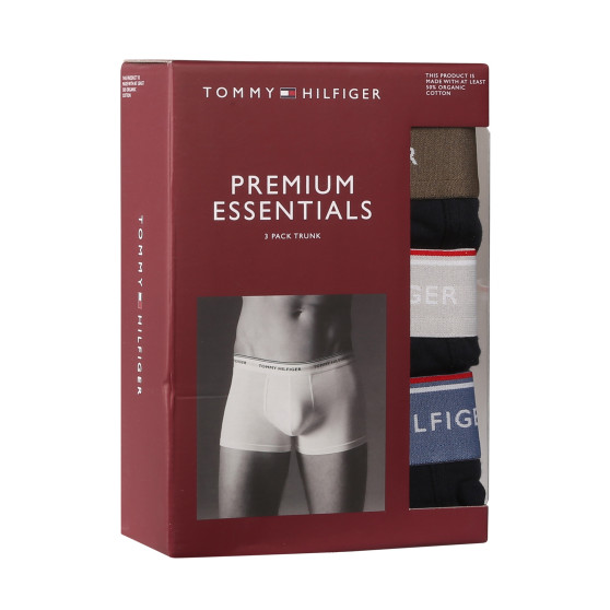 3PACK Boxershorts til mænd Tommy Hilfiger mørkeblå (UM0UM01642 0XX)