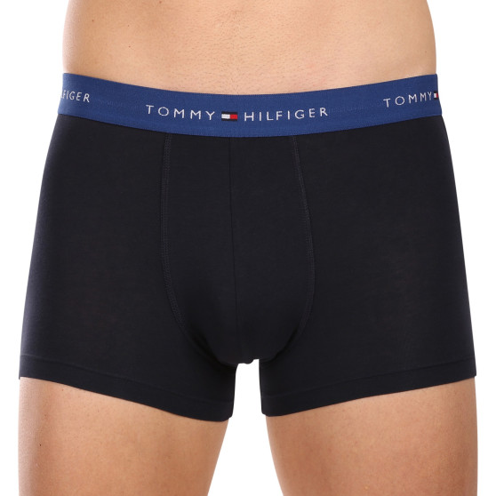 3PACK Boxershorts til mænd Tommy Hilfiger mørkeblå (UM0UM02763 0XZ)