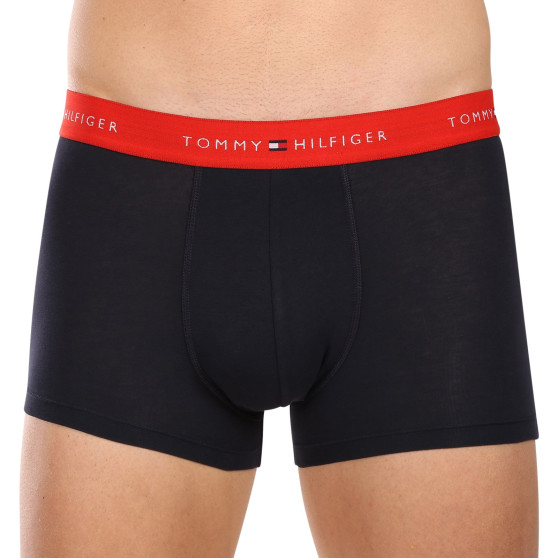 3PACK Boxershorts til mænd Tommy Hilfiger mørkeblå (UM0UM02763 0XZ)