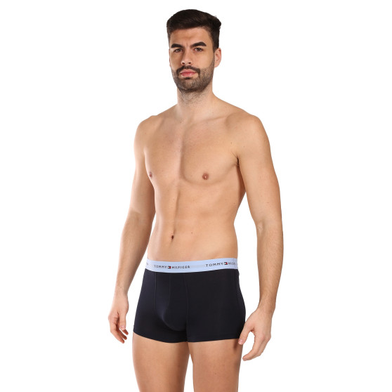 3PACK Boxershorts til mænd Tommy Hilfiger mørkeblå (UM0UM02763 0XZ)