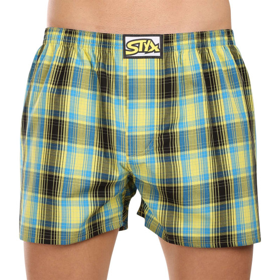 3PACK Boxershorts til mænd Styx classic elastic flerfarvet (3A102123)