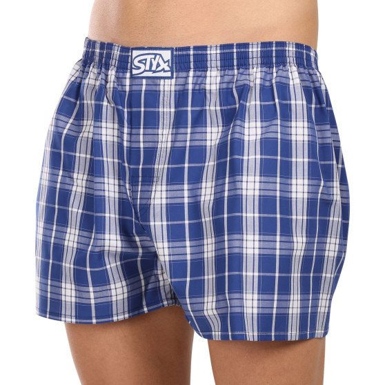 3PACK Boxershorts til mænd Styx classic elastic flerfarvet (3A102426)