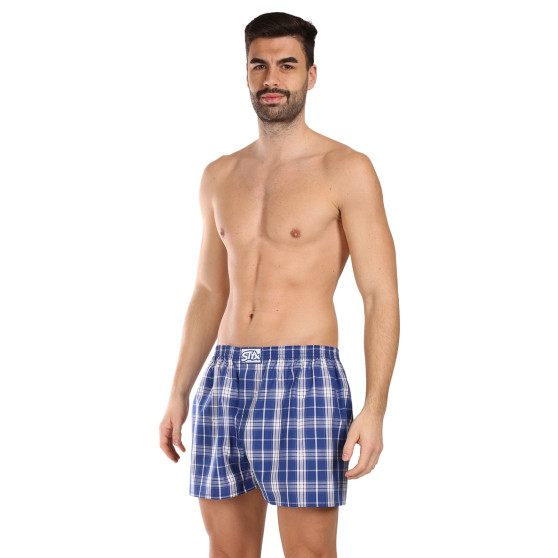 3PACK Boxershorts til mænd Styx classic elastic flerfarvet (3A102426)