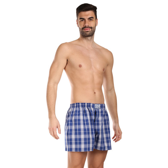 3PACK Boxershorts til mænd Styx classic elastic flerfarvet (3A102426)